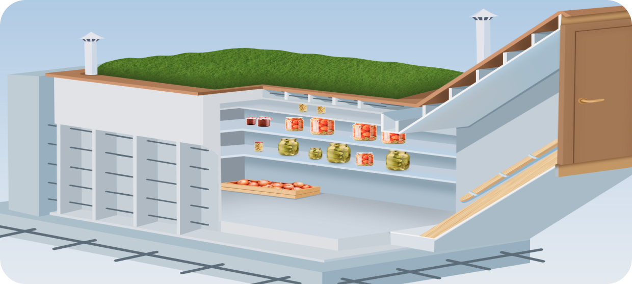 пластиковый погреб